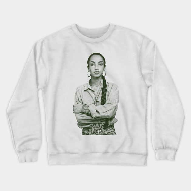 sade engraving Crewneck Sweatshirt by fellfreestuffstudio